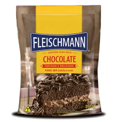 Mistura para Bolo Fleischmann Chocolate 390g