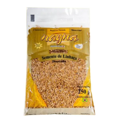 Semente de Linhaca Nayna Dourada 250g