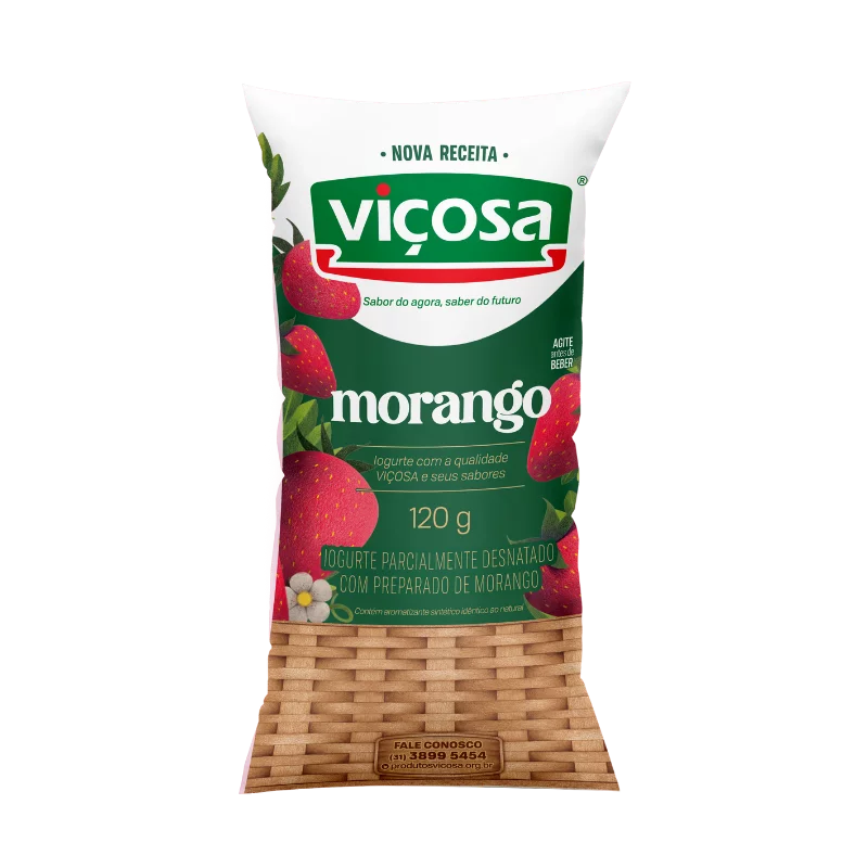 Iogurte Vicosa Morango 120g