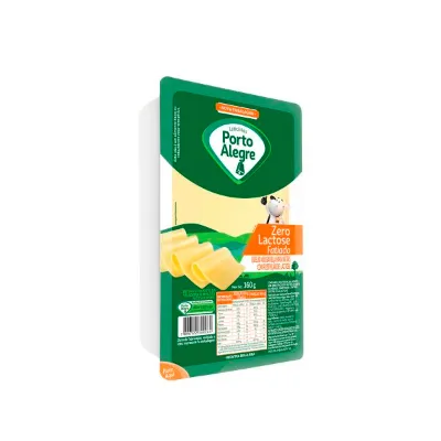 Queijo Porto Alegre Mussarela Zero Lactose Fatiada 150g