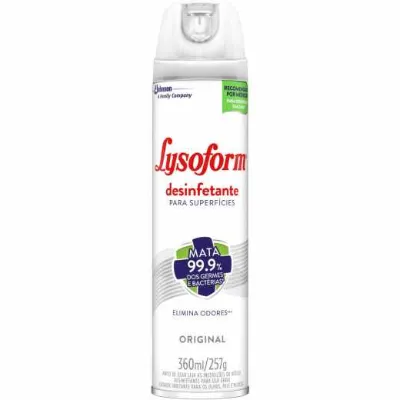 Desinfetante Lysoform Aerosol 360ml