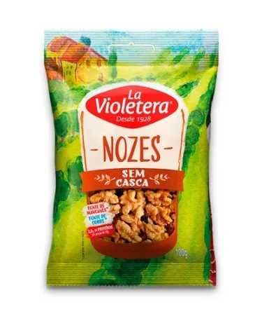 Nozes La Violetera Sem Casca 100g