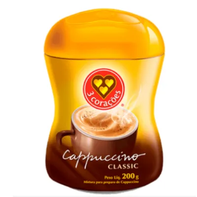 Cappuccino Tres Coracoes Classic 200g