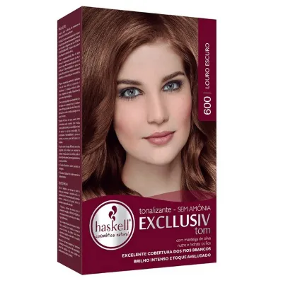 Tintura Haskell Excllusiv N.770 Louro Medio Marron Un
