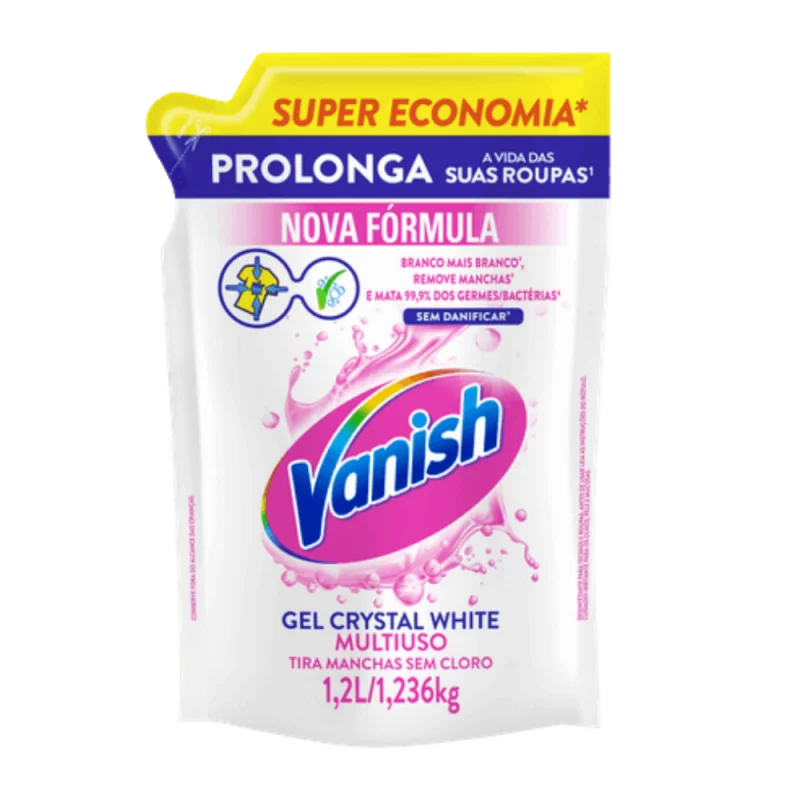 Alvejante Vanish White Refil 1,2l