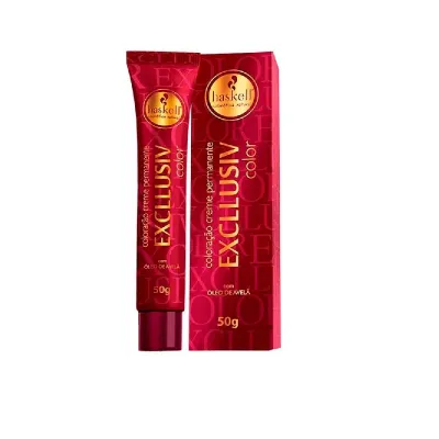 Tintura Haskell Excllusiv Color Castanho Medio 4.0 50g