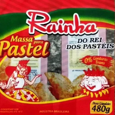 Massa para Pastel Rainha Redonda 480g