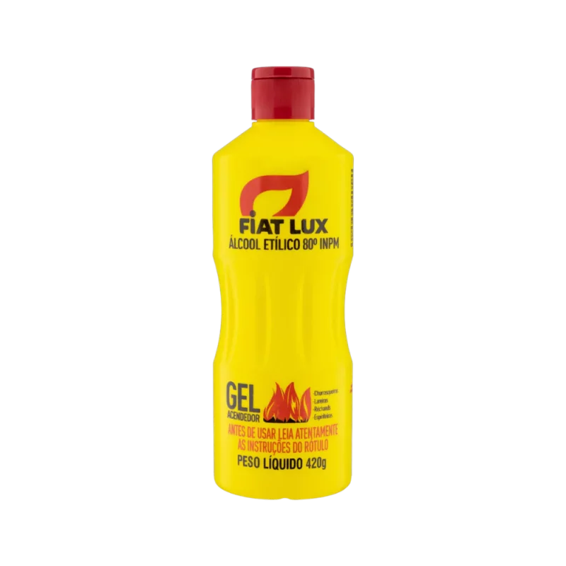 Gel Fiat Lux Acendedor Alcool 80â° 1npm 420g
