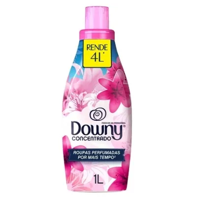 Amaciante de Roupa Downy Concentrado Frescor da Primavera 1l