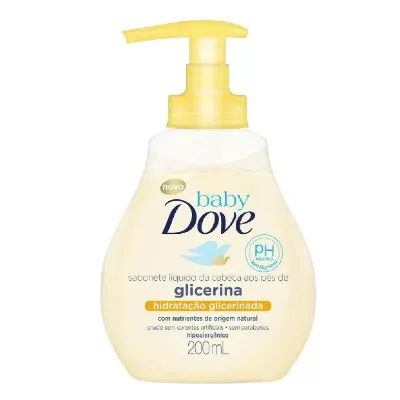 Sabonete Liquido Dove Baby Hidratacao Glicerina 200ml