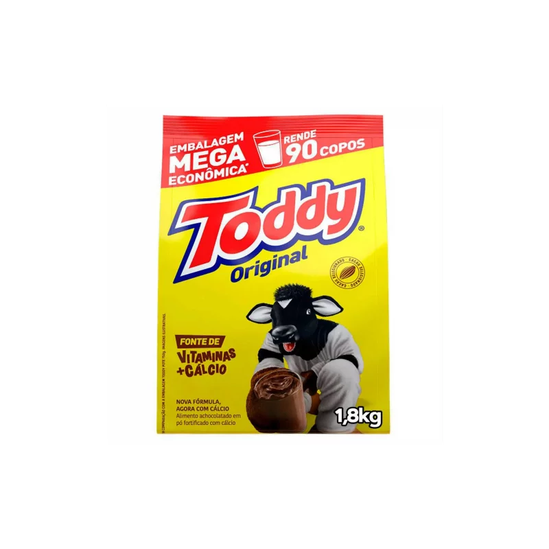 Achocolatado em Po Toddy Original Embalagem Economica 1,8kg