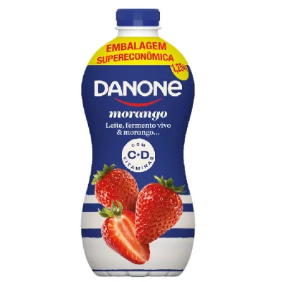 Iogurte Danone Morango 1250g