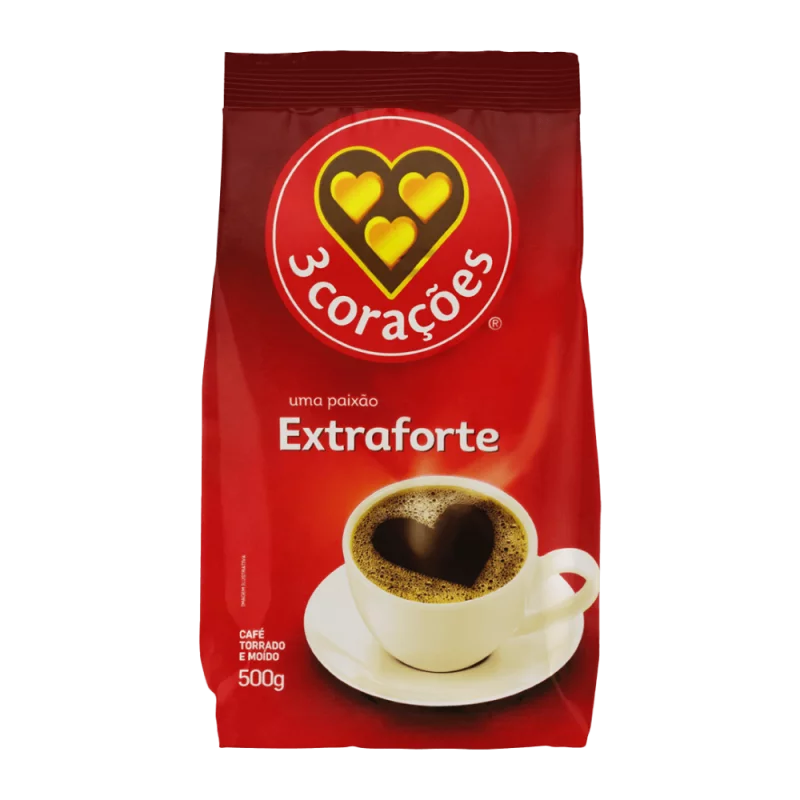 Cafe Tres Coracoes Extra Forte 500g
