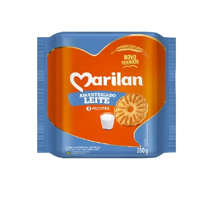 Biscoito Marilan Amanteigado Leite 280g