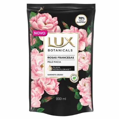 Sabonete Liquido Lux Botanicals Rosas Francesas 200ml