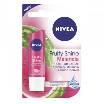 Protetor Labial Nivea Melancia Shine 4,8g