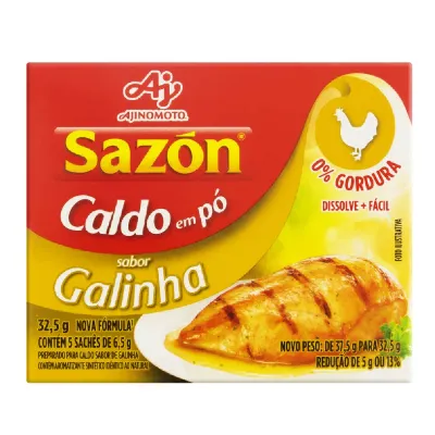 Caldo Sazon Galinha 32,5g