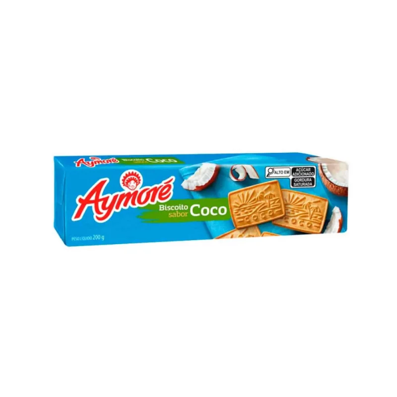 Biscoito Aymore Coco 200g
