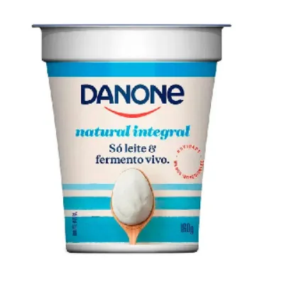 Iogurte Danone Natural Integral 160g
