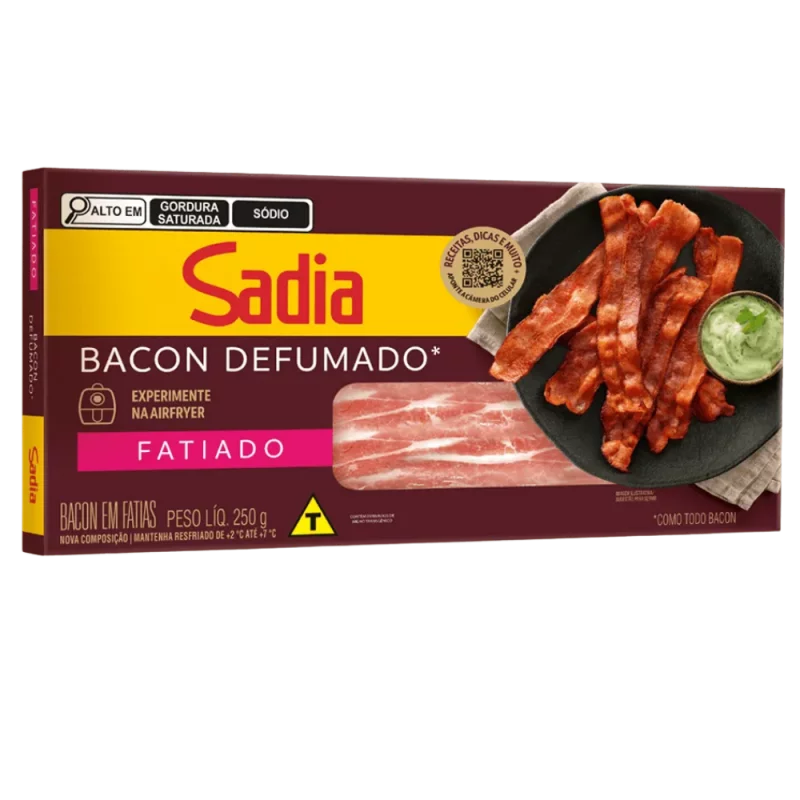 Bacon Sadia Fatiado 250g