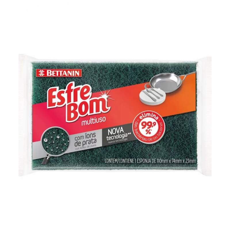 Esponja Bettanin Esfrebom Multiuso 1un