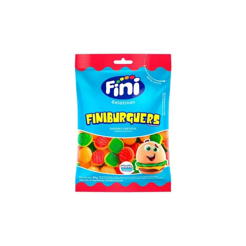 Bala Fini Gelatina Finiburguesrs 90g
