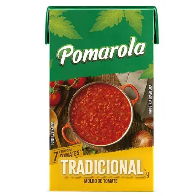 Molho Pomarola Peneirado Tp 260g