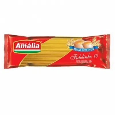 Macarrao Santa Amalia Ovos Fidelinho 10 500g
