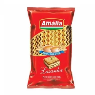 Macarrao Santa Amalia Ovos Lasanha 500g