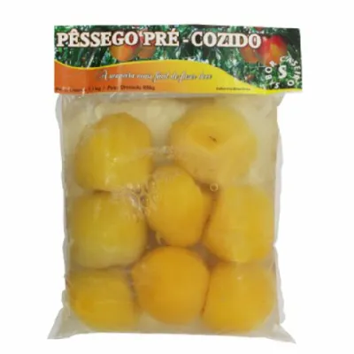 Pessego Pre-cozido Sabor Caseiro 1,1kg