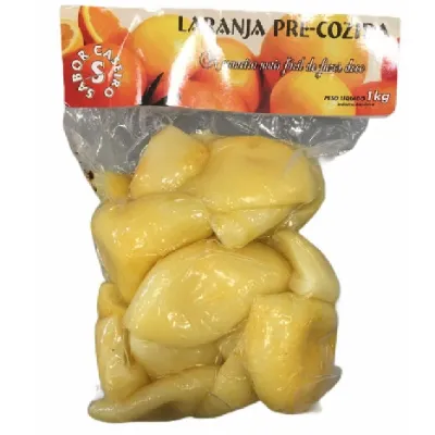 Laranja Pre-cozida Sabor Caseiro A Vacuo 1kg