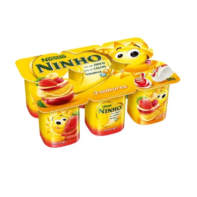 Iogurte Nestle Ninho Fruta e Cereal Trisabor 540g