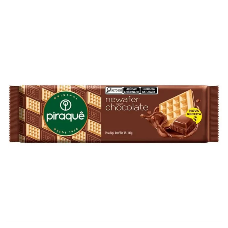 Bisc Wafer Piraque Newafer Pct 100G Choc
