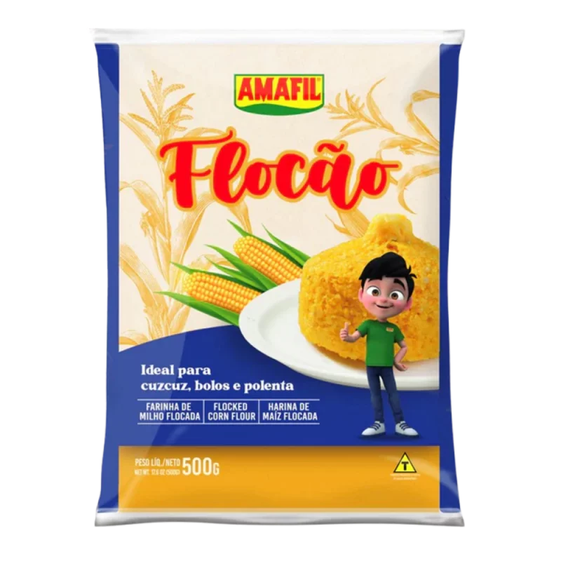 Flocao de Milho Amafil 500g