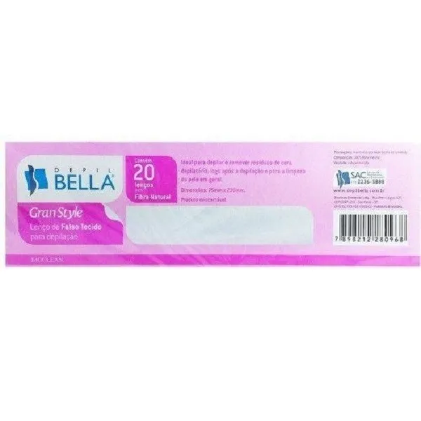 Lencos Gran Style Depilacao com 20un