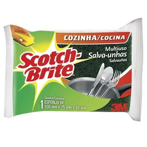 Esponja 3m Scotch Brite Salva-unhas 01un