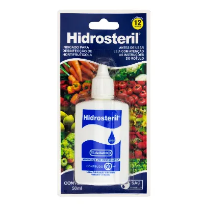 Desinfetante Hidrosteril para Hortifruticola 50ml