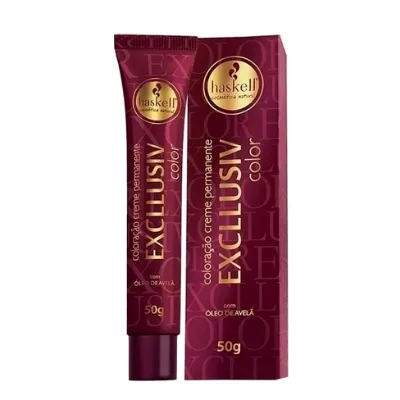 Tintura Haskell Excllusiv Color Louro Escuro Marron 6.7 50g