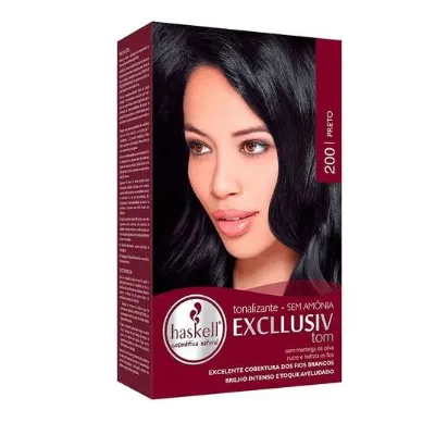 Tonalizante Haskell Excllusiv N.200 Preto