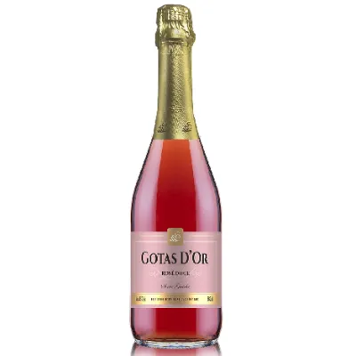 Espumante Garibaldi Gotas D'or Rose Doce 660ml