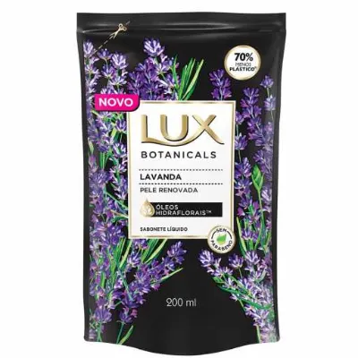Sabonete Liquido Lux Lavanda Refil 200ml