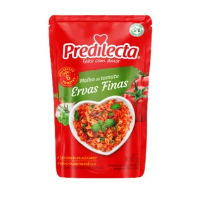 Molho de Tomate Predilecta Ervas Finas 300g