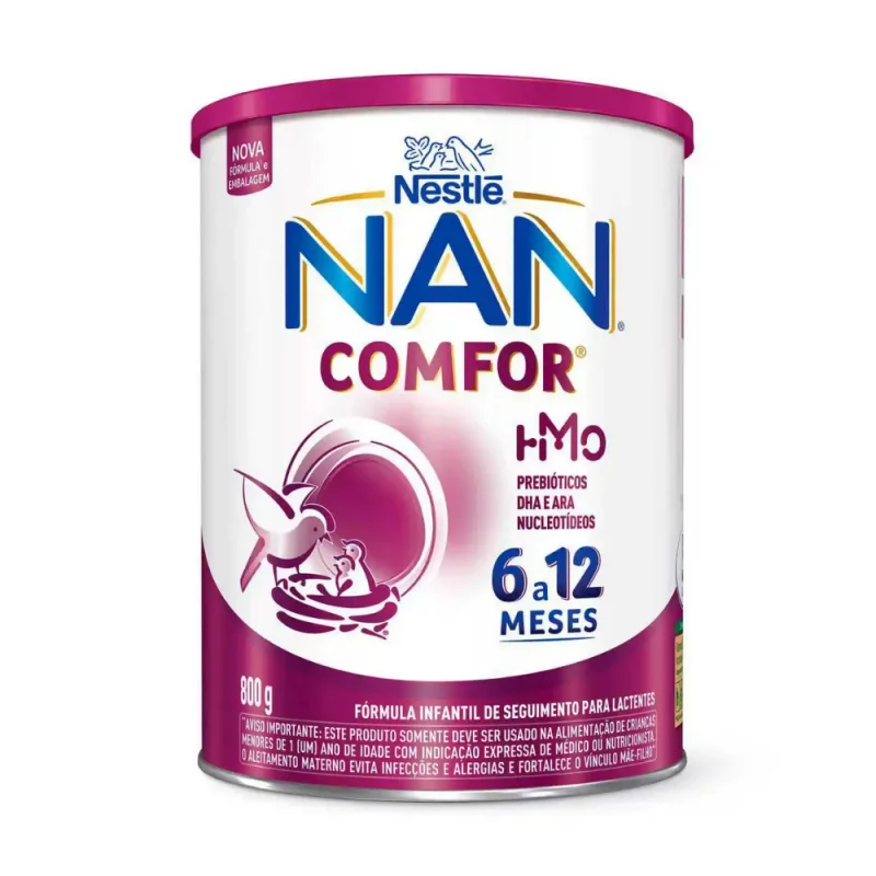 Leite em Po Nestle Nan 2 Comfor 800gr