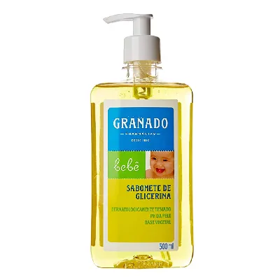 Sabonete Granado Liquido Glicerina Bebe Tradicional 500ml