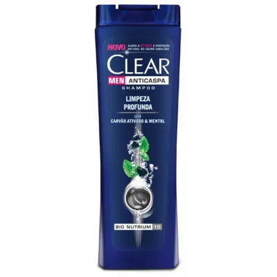 Shampoo Clear Men Limpeza Profunda 200ml