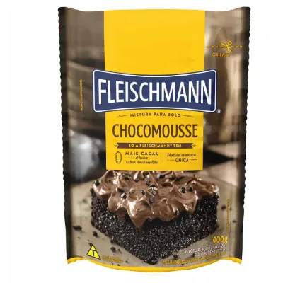 Mistura para Bolo Fleischmann Chocomousse 400g