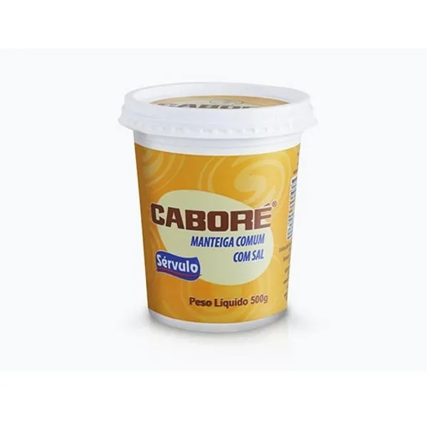 Manteiga Cabore C/Sal Pt 500G