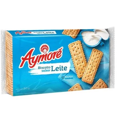 Biscoito Aymore Maizena Leite 345g