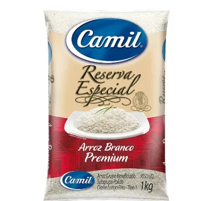 Arroz Camil Reserva Especial Branco Tipo 1 1kg