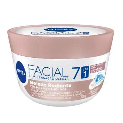 Creme Nivea Facial 7 em 1 Pele Negra 100g